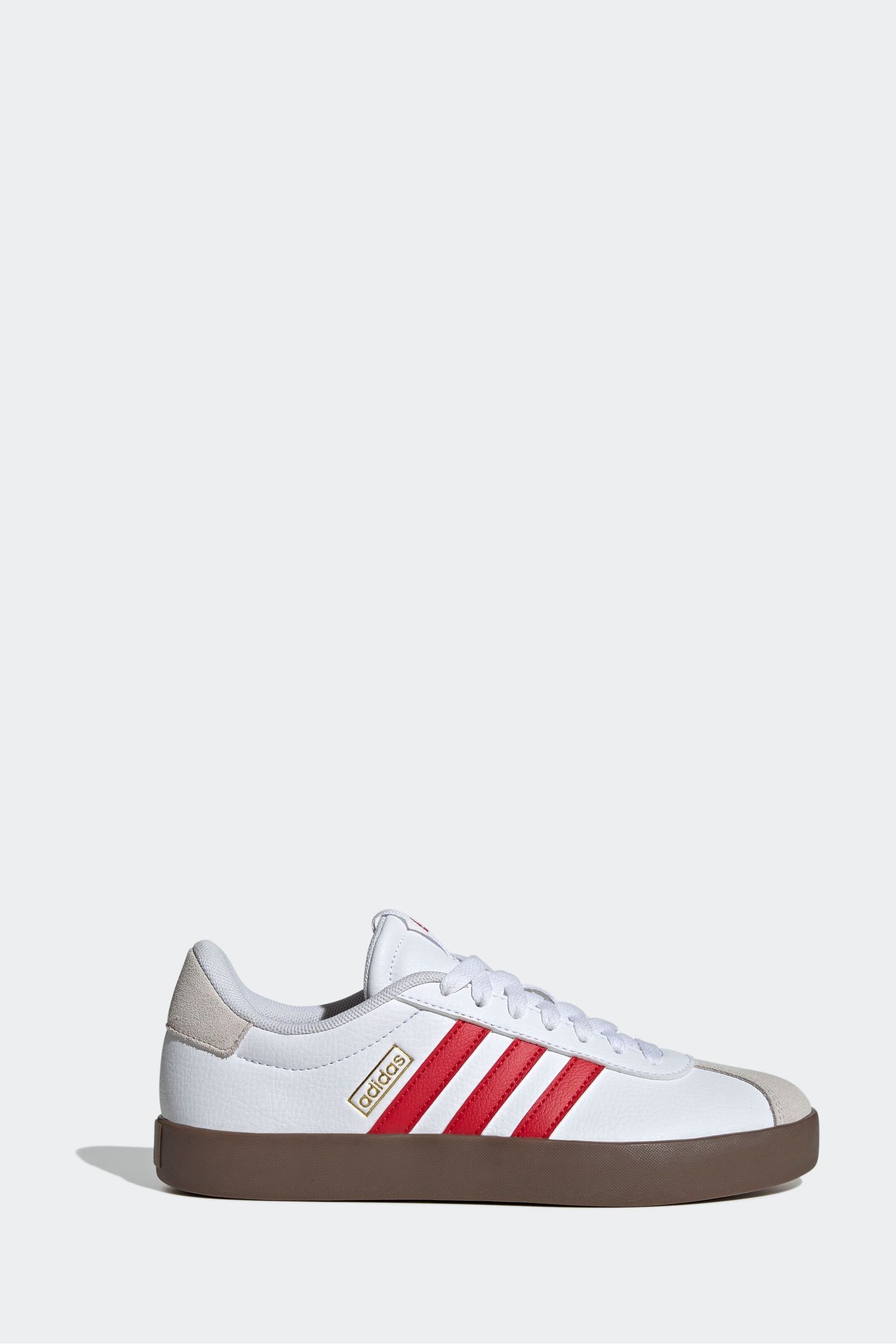 Buy adidas White Burgundy VL Court 3.0 Trainers from Next USA