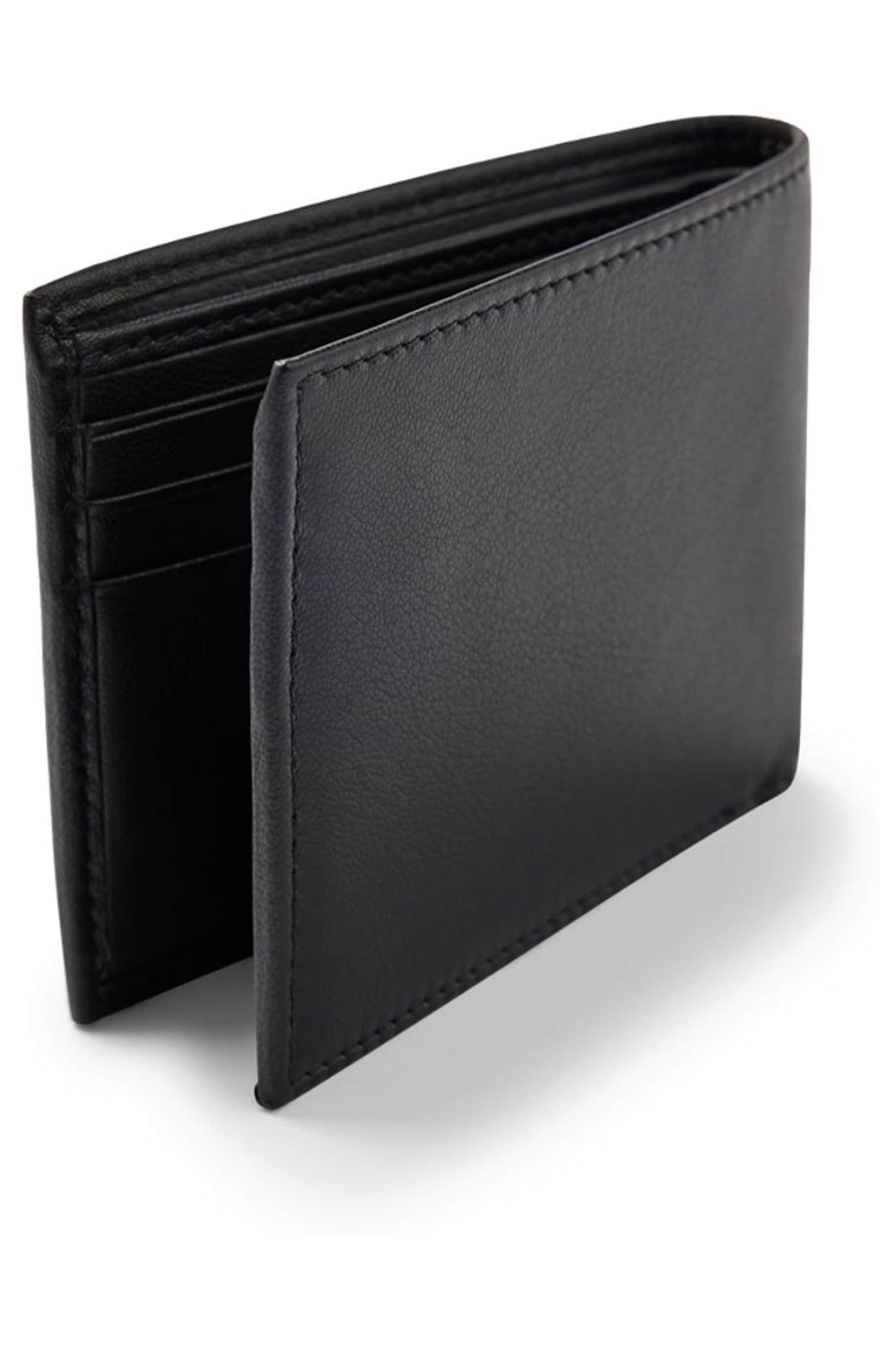 BOSS Black Embossed Logo Wallet in Grained Leather - Image 2 of 4