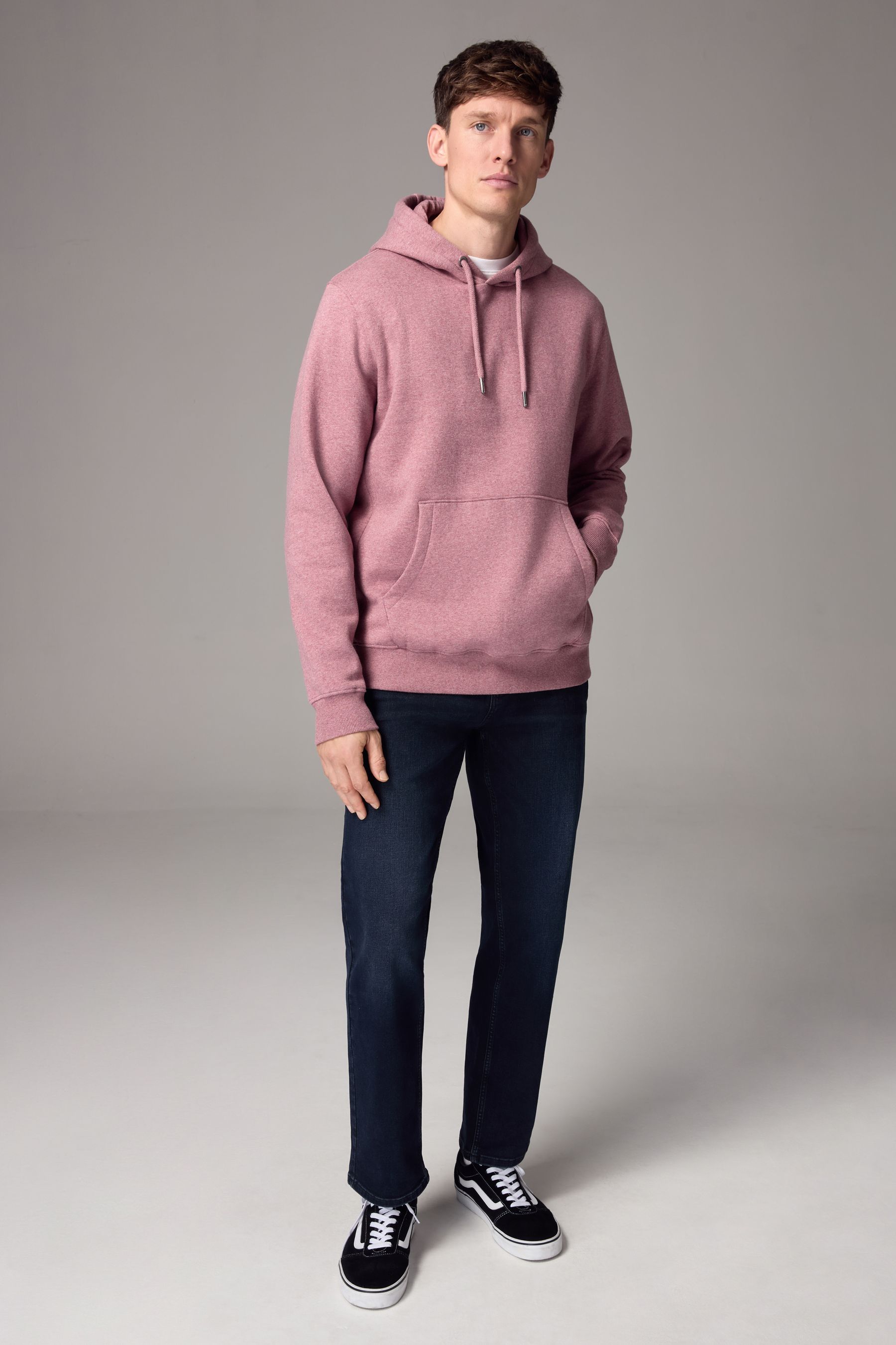 Pink hoodie black jeans deals