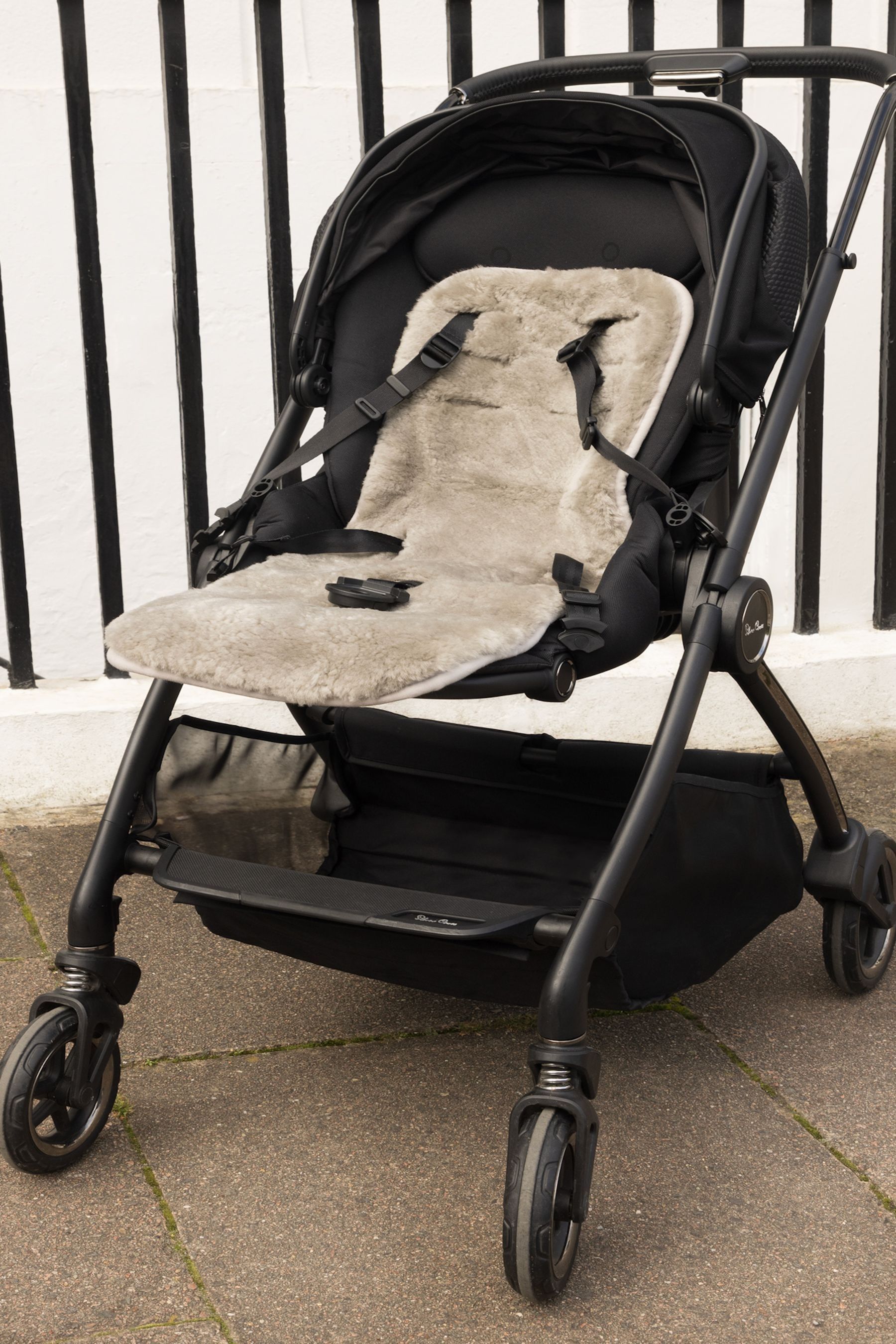 Buy Naturally Sheepskins Grey Baby Original Sheepskin Pram Liner from Next Ireland