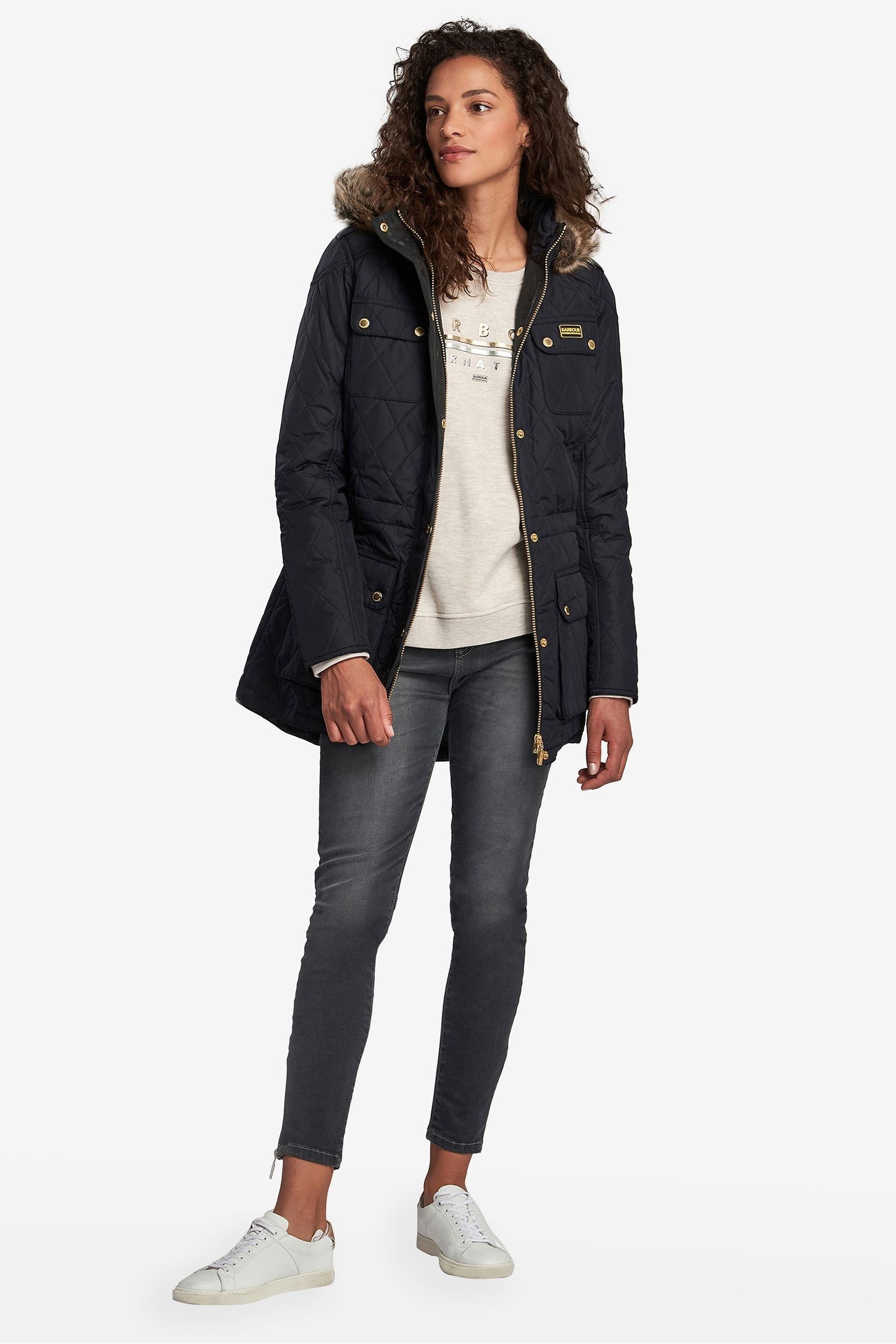 Barbour enduro quilted jacket online