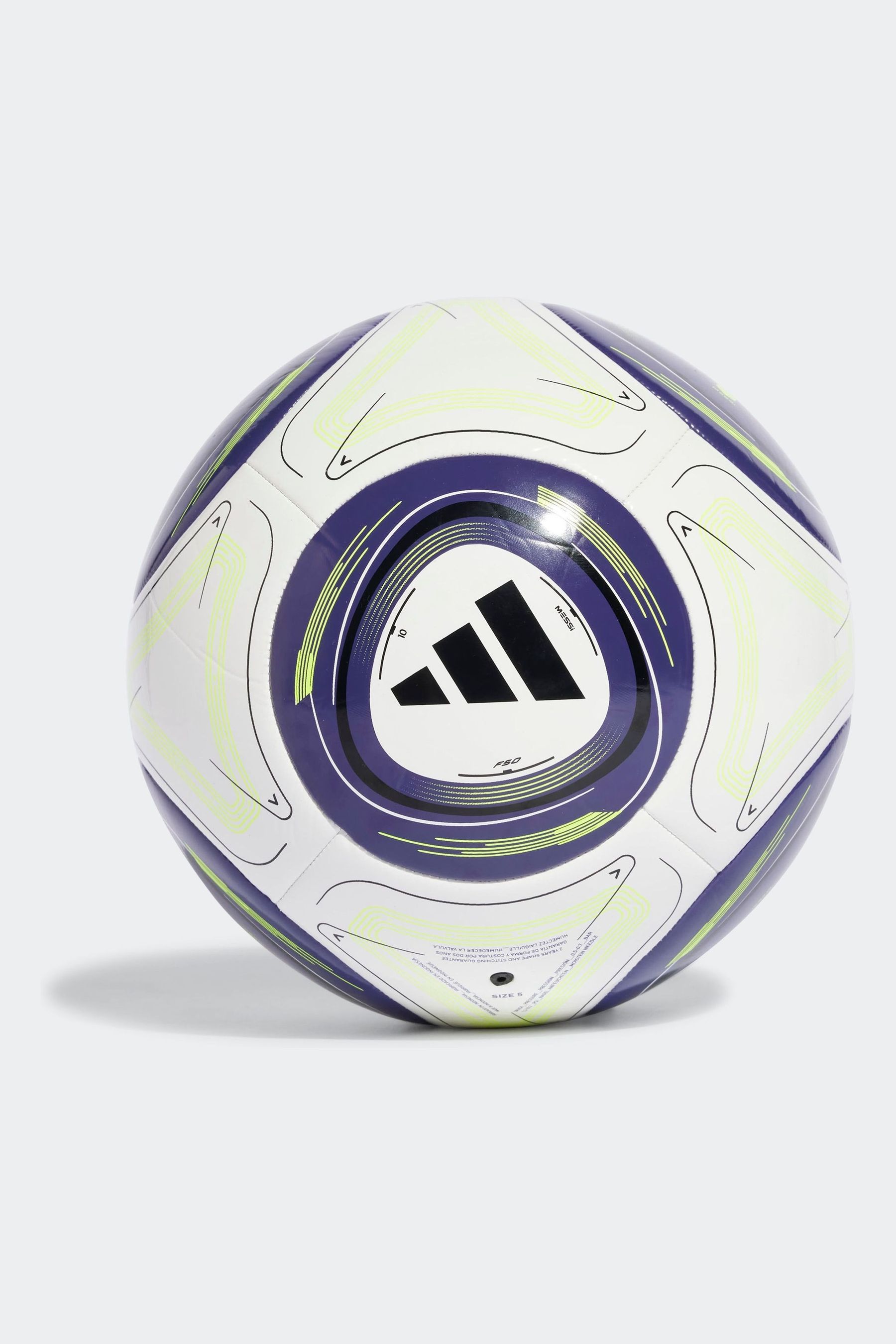 adidas White Ground Messi Club Ball