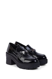 Kickers Black Edie Loafers - Image 3 of 4