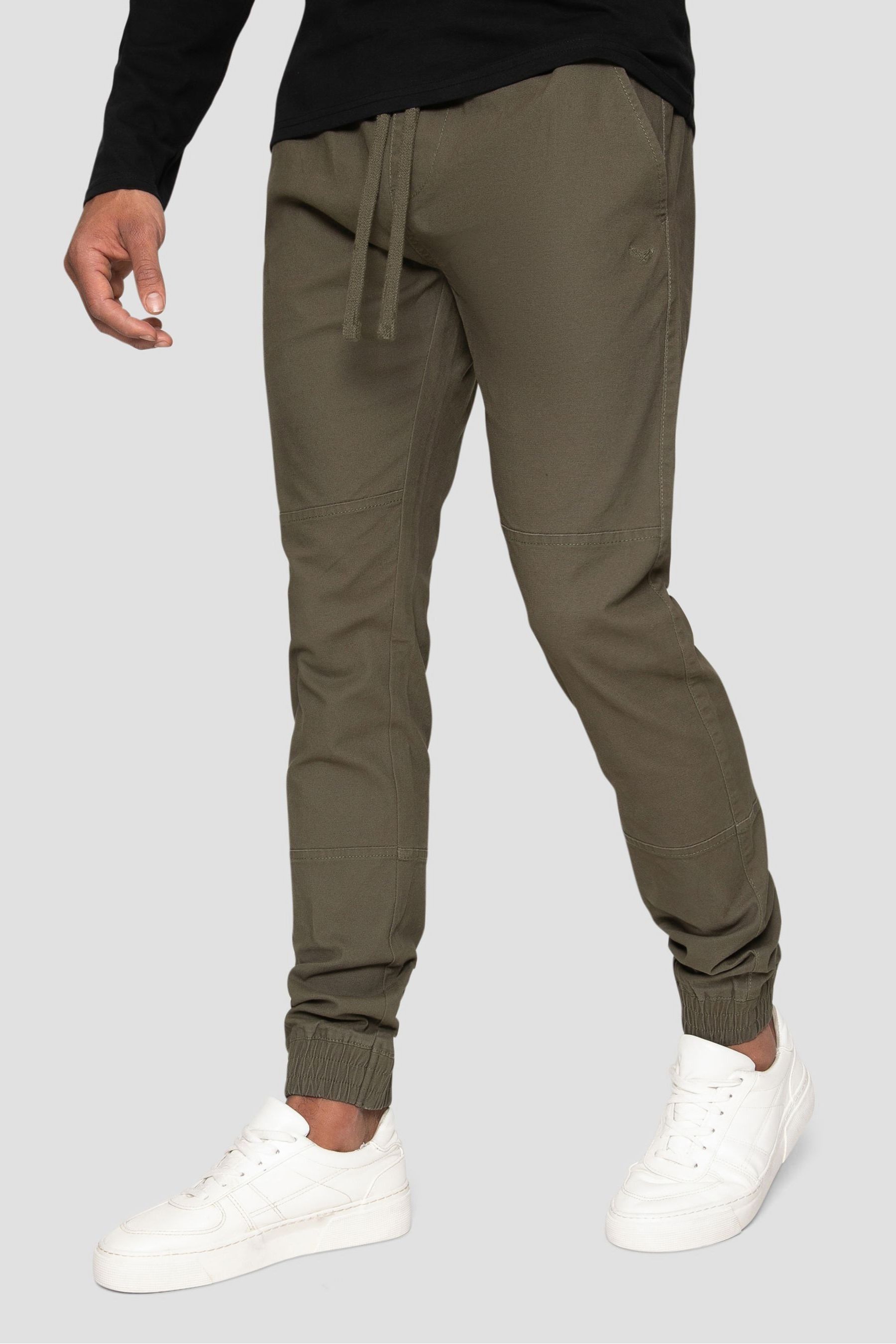 Stretch casual trousers sales