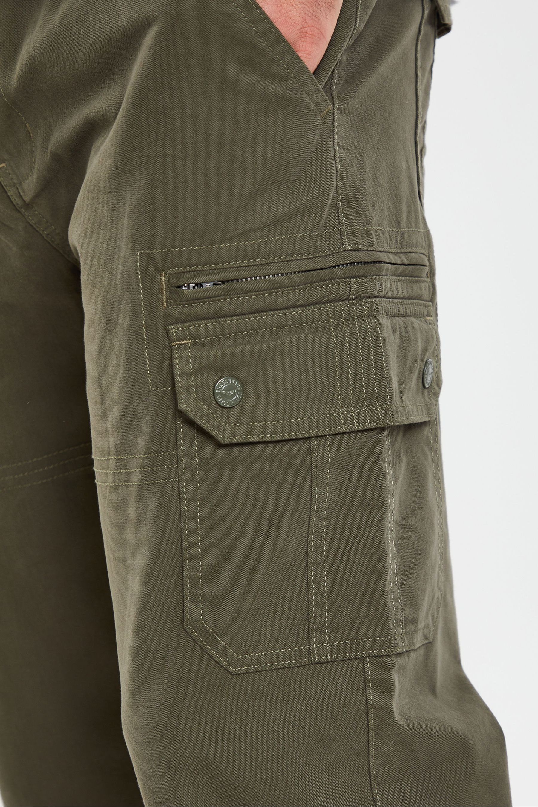 Buy Threadbare Green 3 4 Length Belted Cargo Trousers from the Next UK online shop
