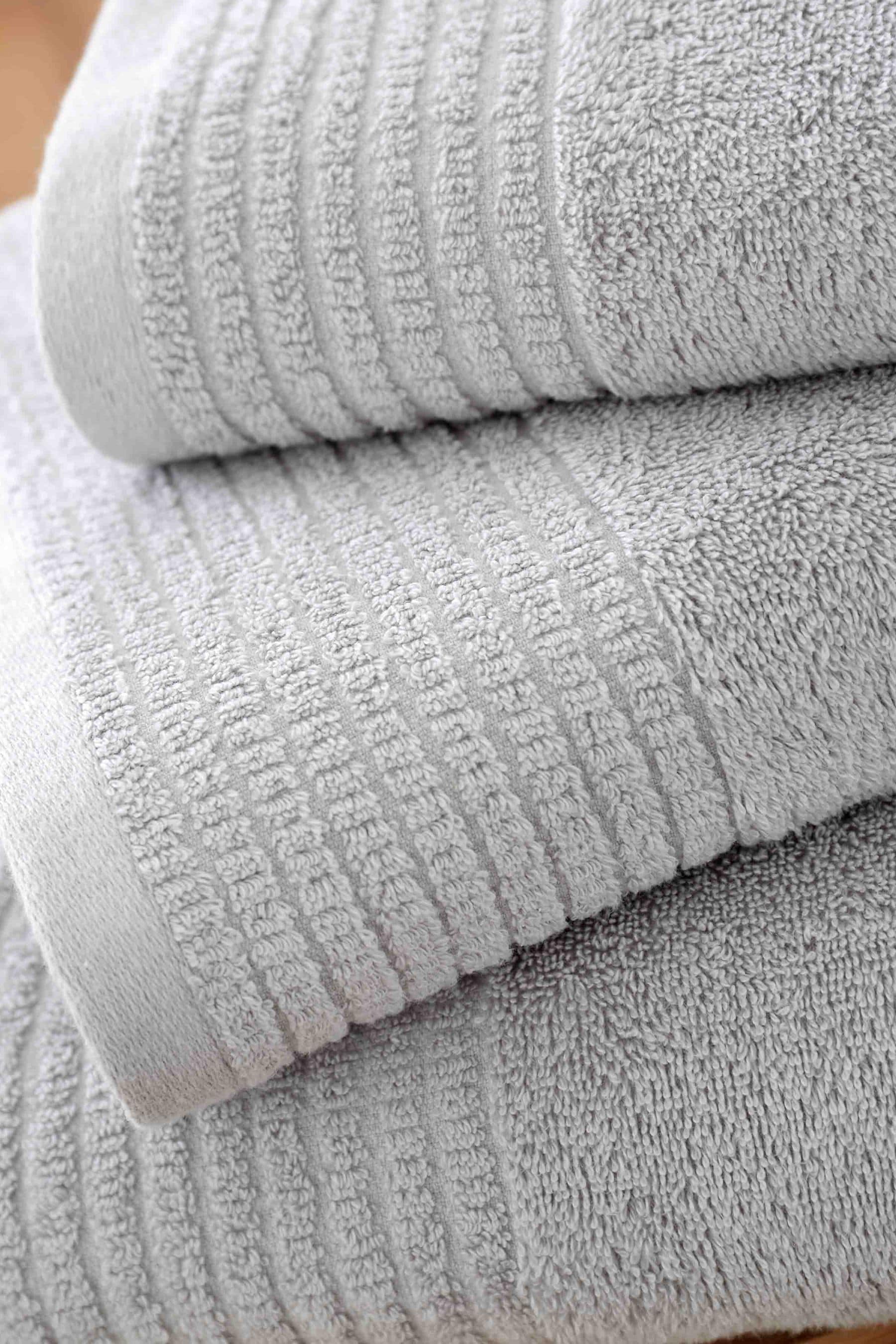 Buy Bianca Silver Grey Egyptian Cotton Towel from Next Ireland