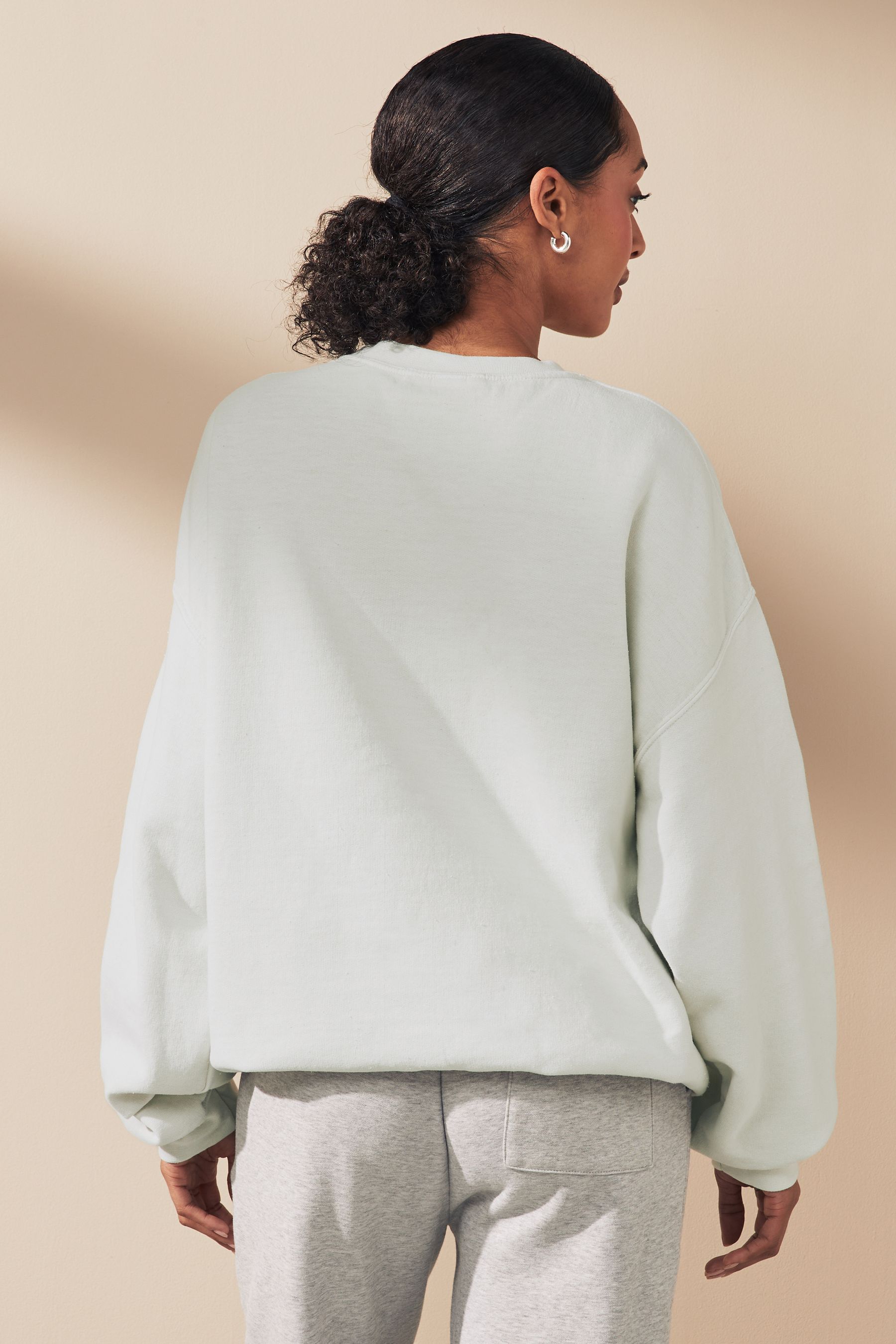 Buy Ecru Cream Take That Sweatshirt from Next Luxembourg