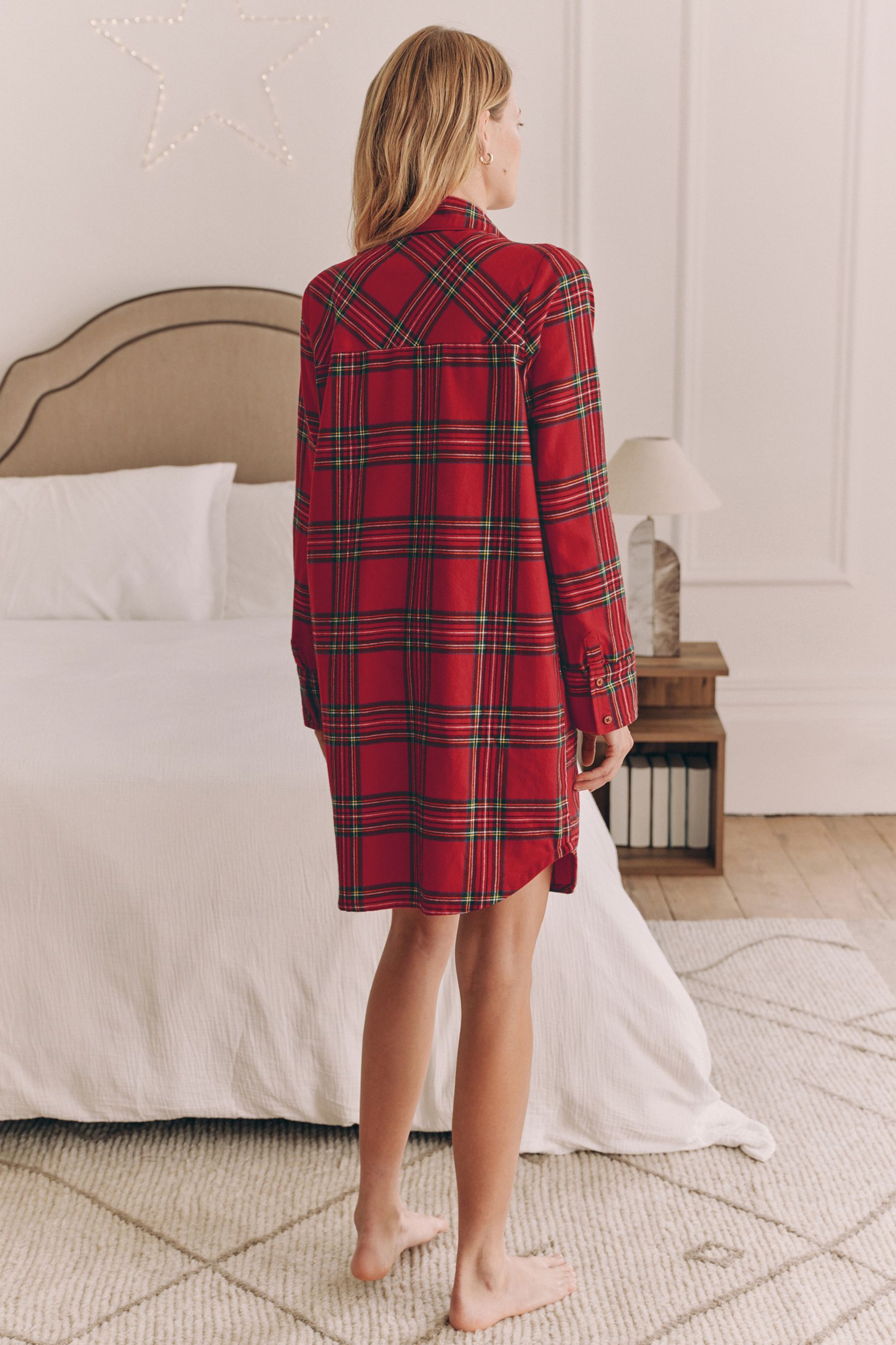 Flannel night shirts womens hotsell