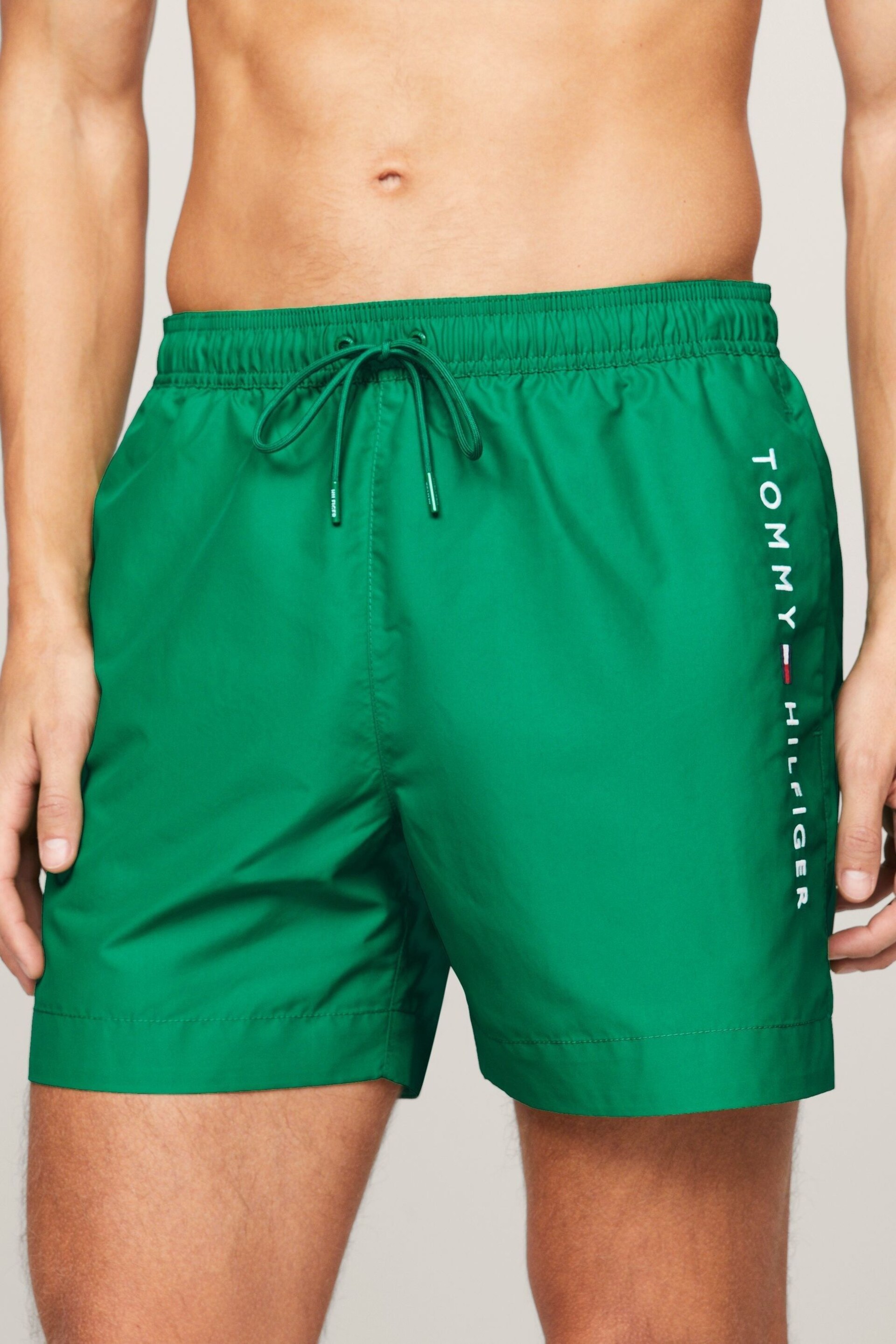 Tommy Hilfiger Medium Logo Drawstring Swim Shorts - Image 1 of 4