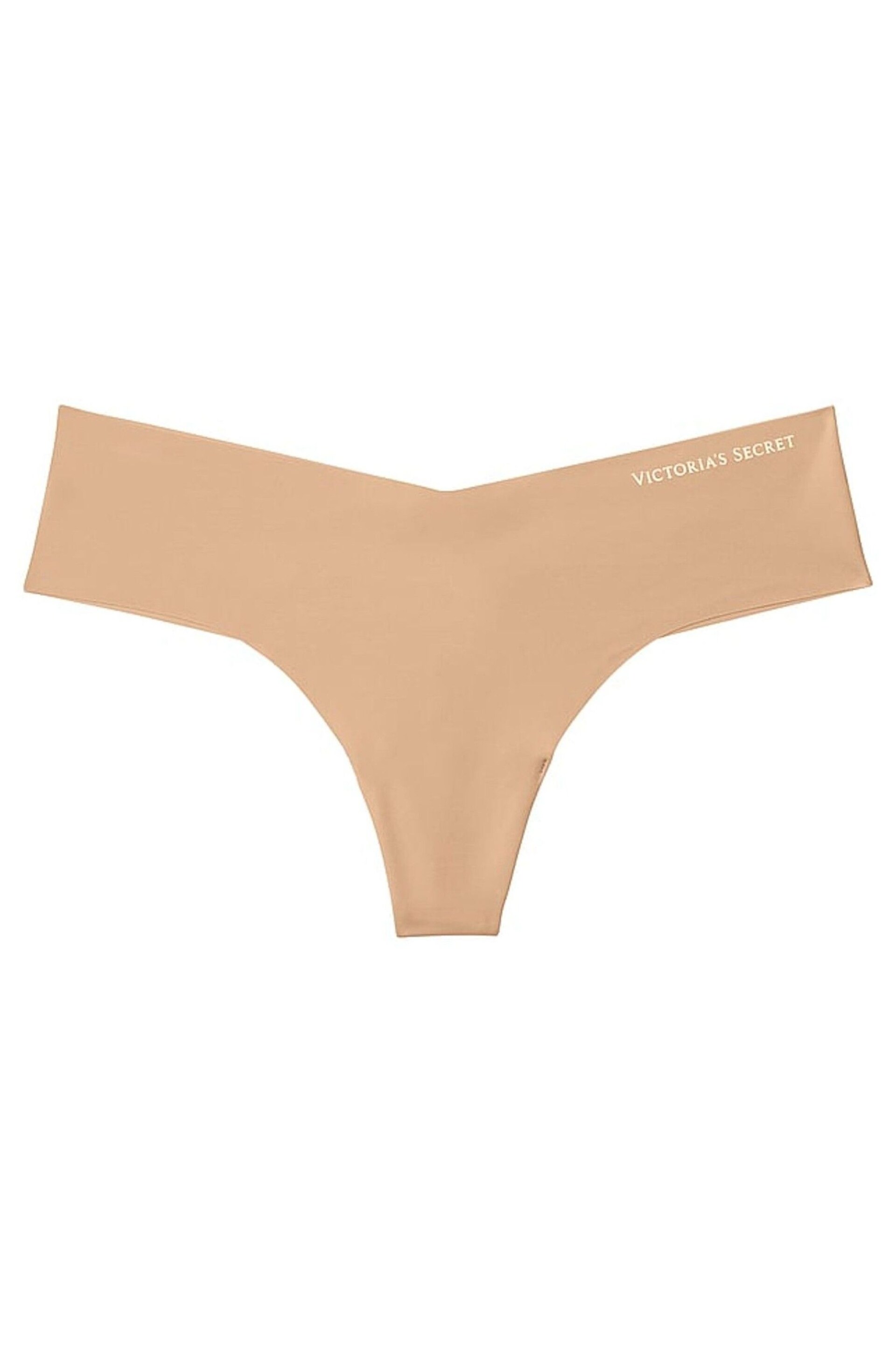 Victoria's Secret Praline Nude Thong Knickers - Image 3 of 3