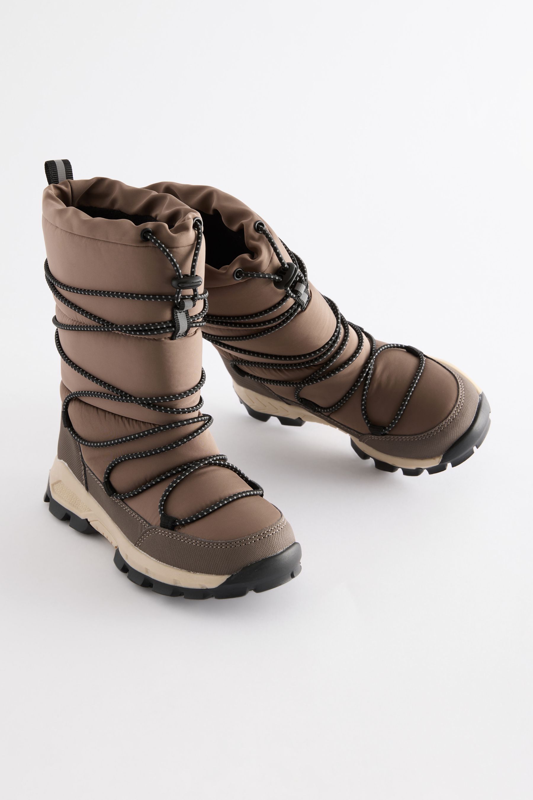 Buy Neutral Waterproof Bungee Cord Snow Boots from Next Luxembourg