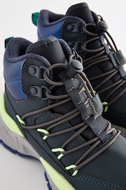 Синій - Pull-On Sporty Hiker Boots - Image 4 of 5