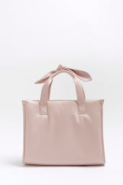 River Island Pink Girls Quilted Shopper Bag - Image 2 of 4