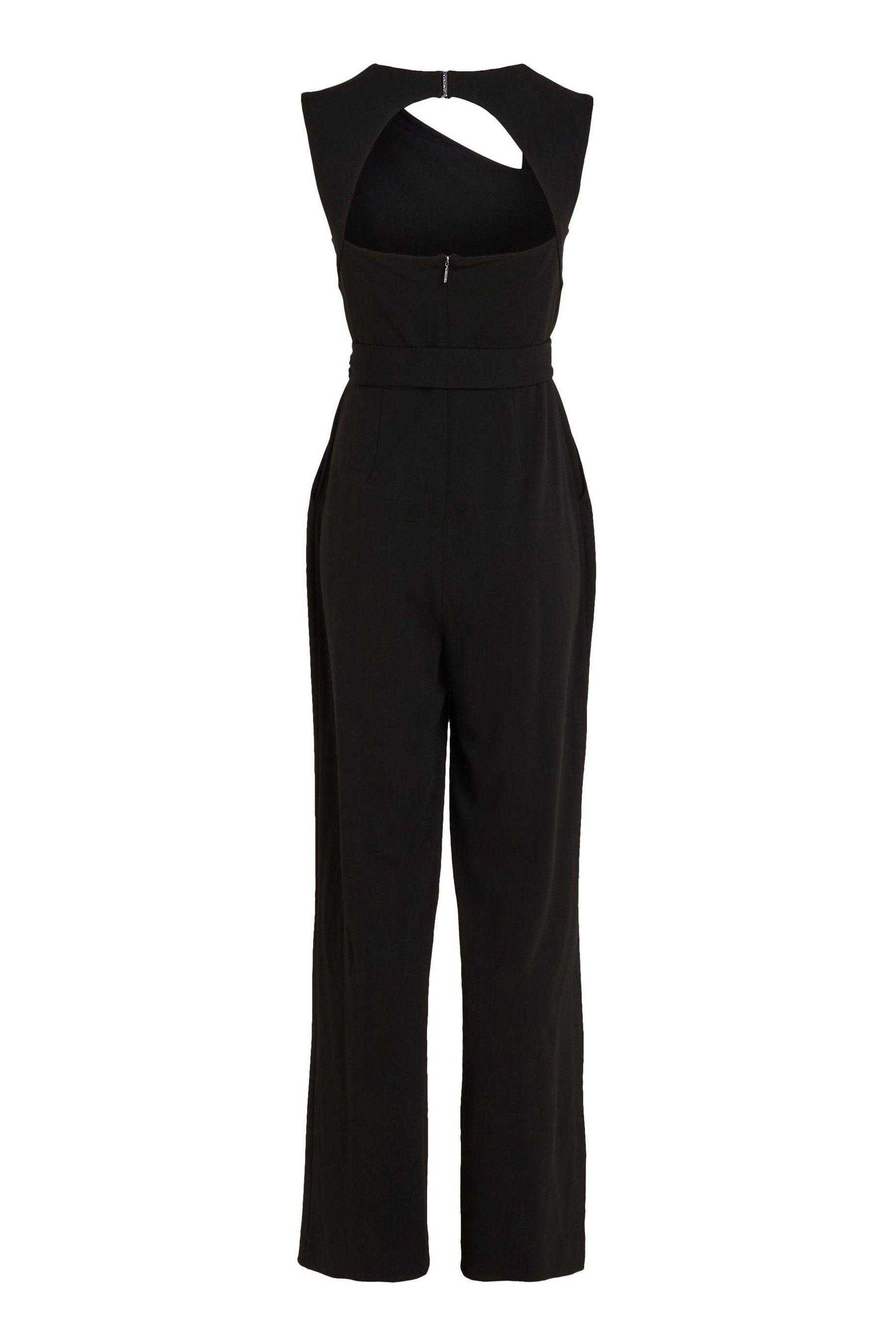 Black jumpsuit calvin klein discount
