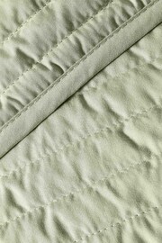 Bianca Sage Green Quilted Lines 220x230cm Bedspread - Image 2 of 2