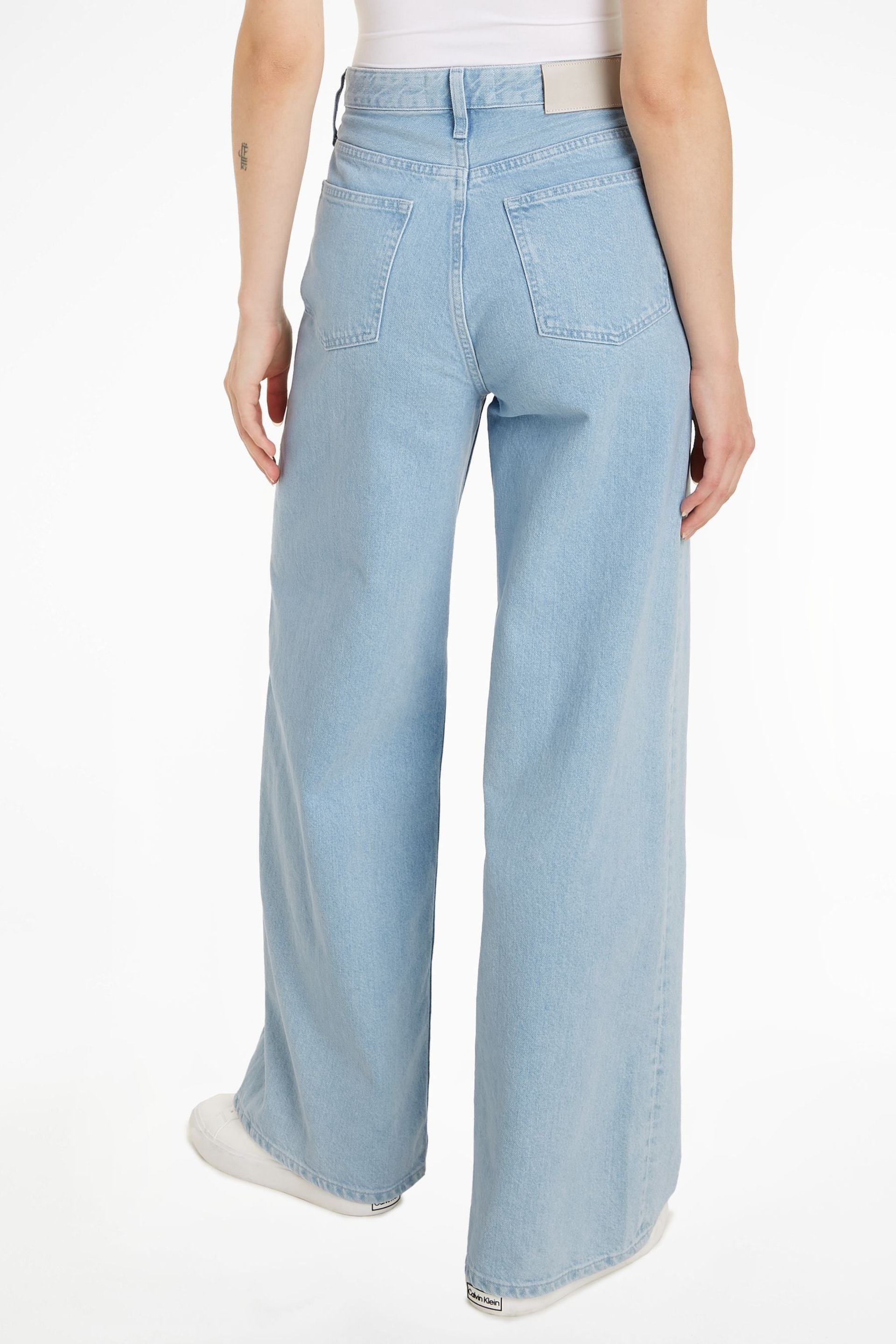 Calvin Klein Jeans High Rise Relaxed Jeans - Image 3 of 5