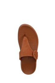 Vionic Activate Wide Fit Toe Post Sandals - Image 6 of 7