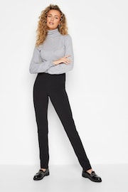 Long Tall Sally Black Slim Leg Stretch Trousers - Image 2 of 4