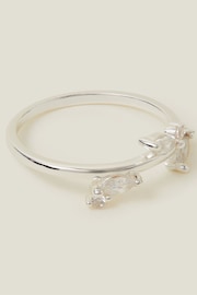 Accessorize Sterling Silver Plated Vine Ring - Image 1 of 3