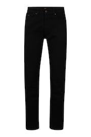 BOSS Black Wash Maine Straight Fit Stretch Jeans - Image 5 of 5