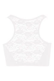 Yours Curve White Front Fastening Bra - Image 4 of 4