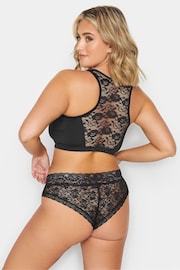 Yours Curve Black Front Fastening Bra - Image 2 of 4