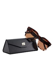 Dune London Animal Guessing Acetate Chunky Glam Sunglasses - Image 3 of 3