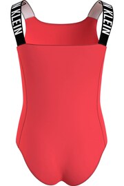 Calvin Klein Red Logo Sport Swimsuit - Image 2 of 5