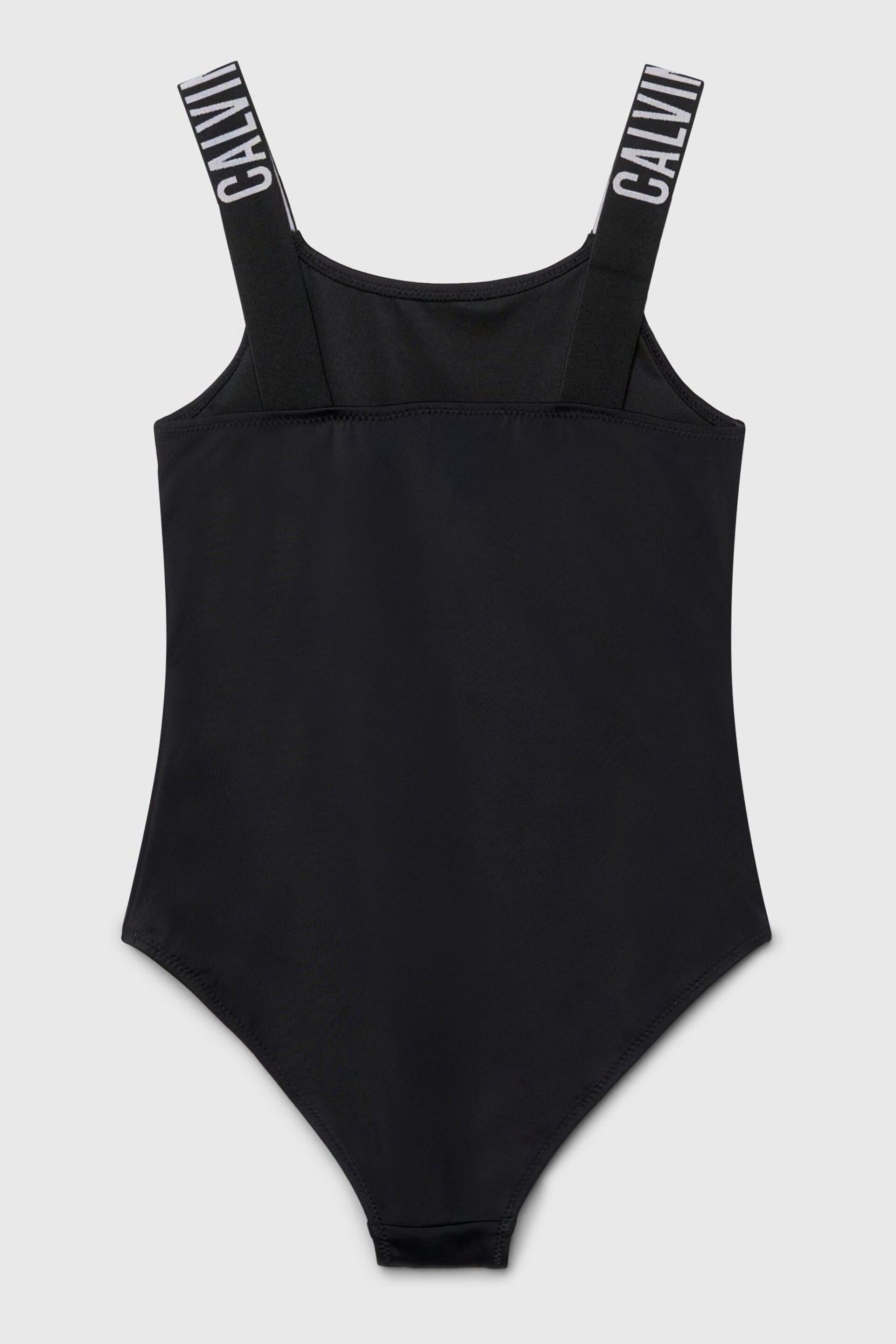 Calvin Klein Black Logo Sport Swimsuit - Image 2 of 2