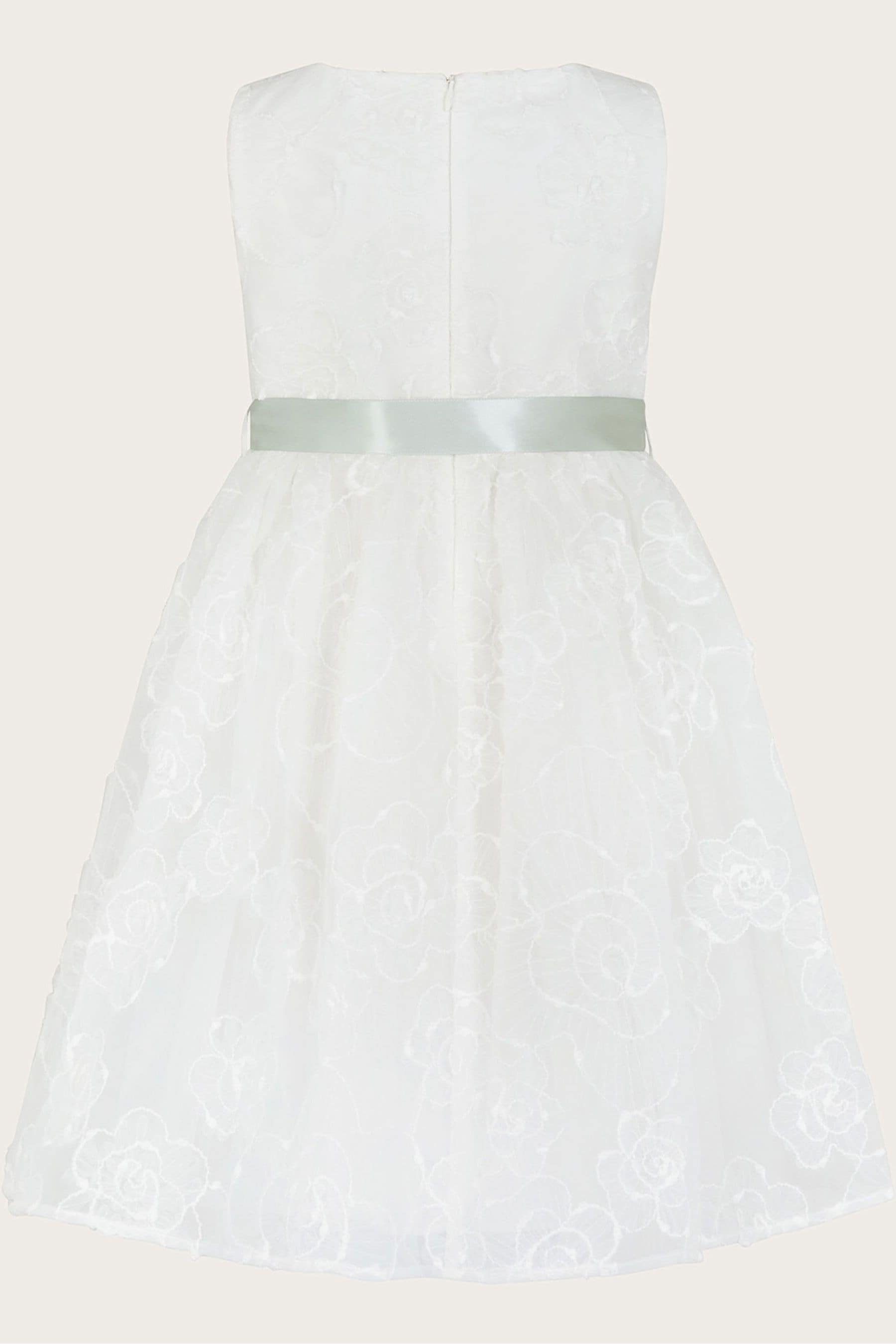 Monsoon white lace dress store