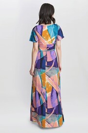 Gina Bacconi Multi Elodie Jersey Maxi Dress - Image 2 of 5
