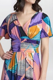 Gina Bacconi Multi Elodie Jersey Maxi Dress - Image 4 of 5