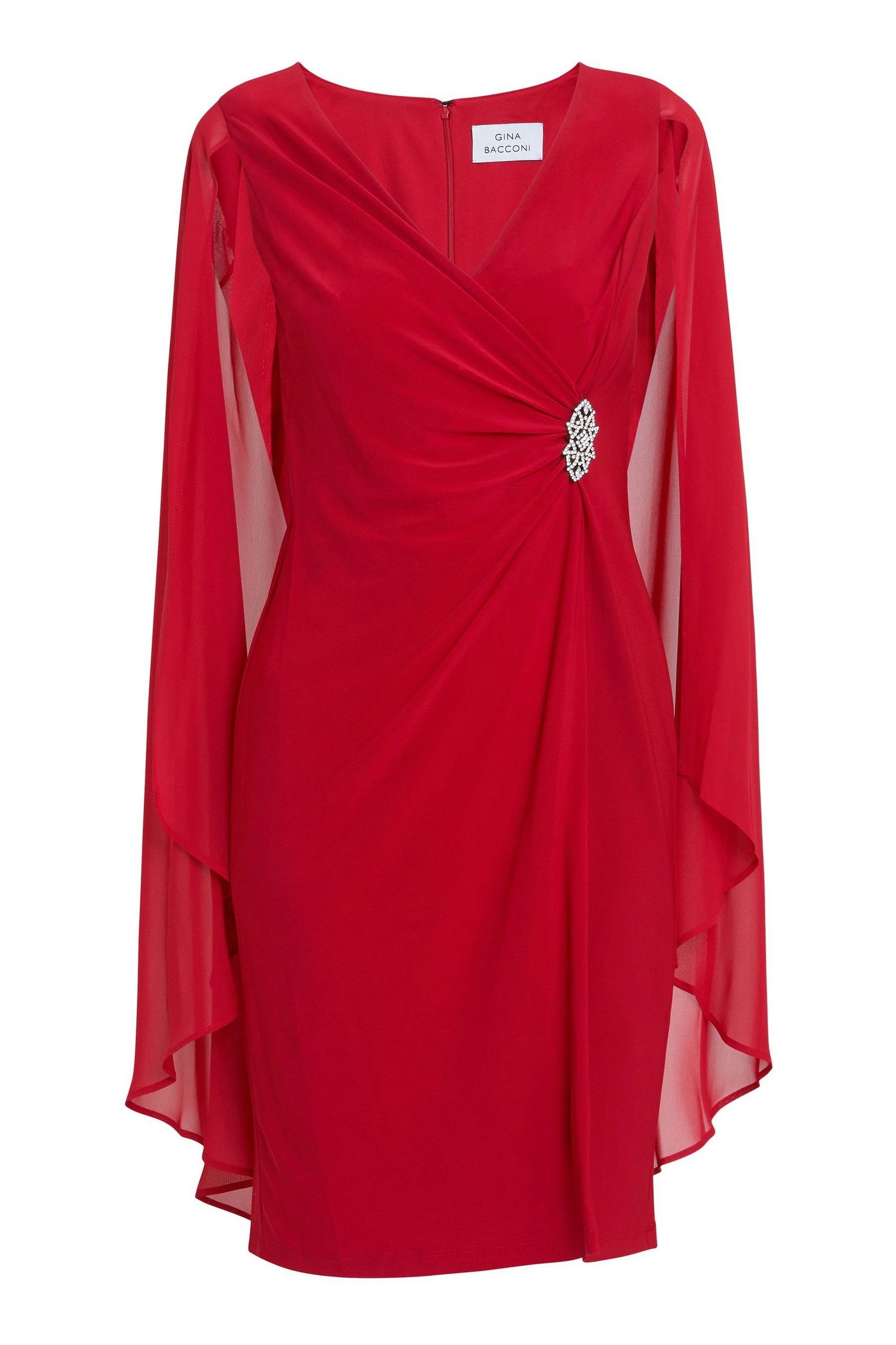 Gina bacconi red dress outlet