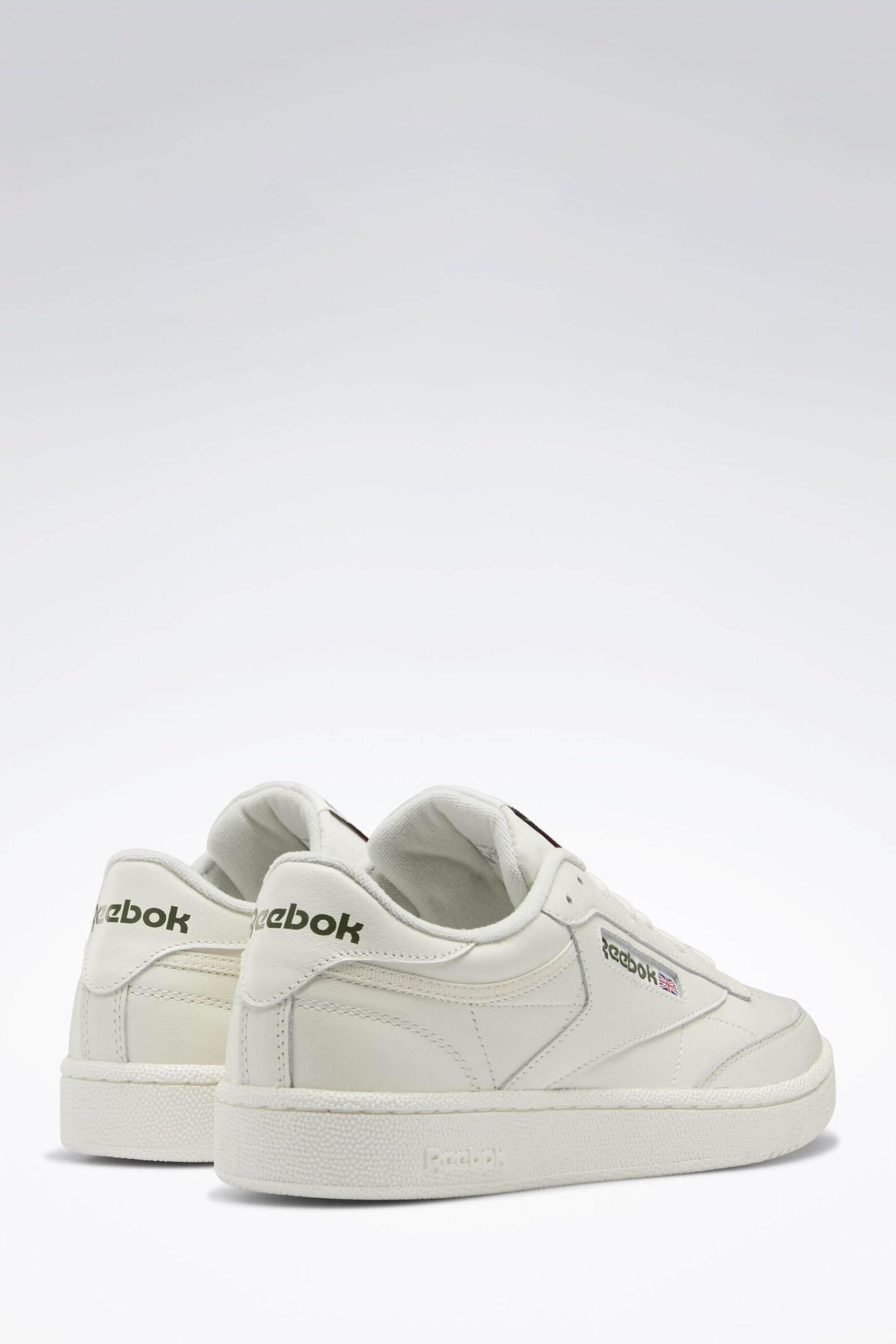 Reebok Cream C 85 Club Shoes - Image 5 of 9