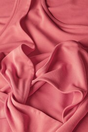 Superdry Pink Jersey Twist Back Midi Dress - Image 5 of 6