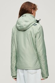 Superdry Green Hooded Mountain Windbreaker Jacket - Image 4 of 4