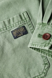 Superdry Green Four Pocket Chore Jacket - Image 5 of 6