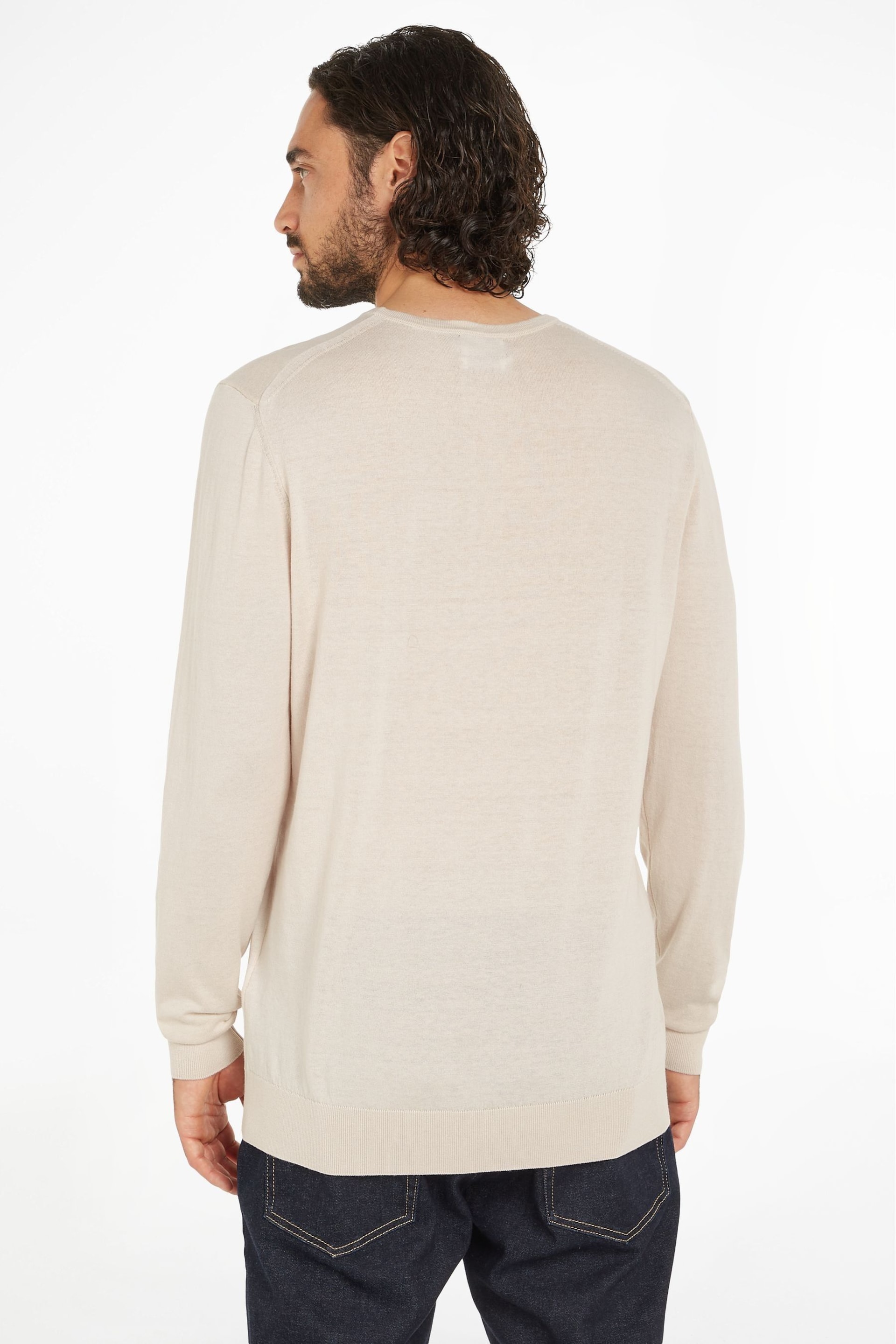 Calvin Klein Natural Logo Sweater - Image 2 of 6