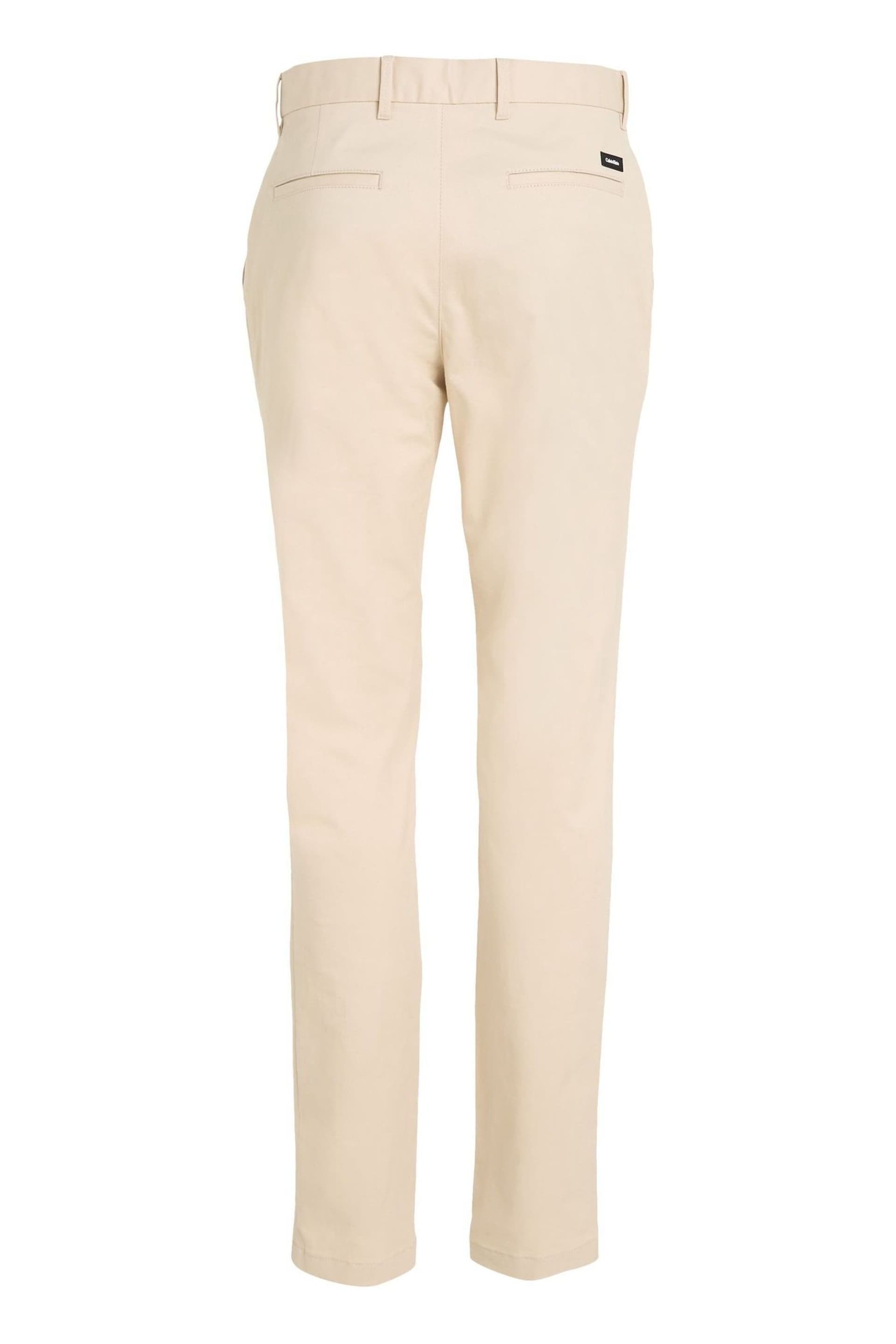 Calvin Klein Natural Modern Twill Slim Chinos - Image 6 of 7