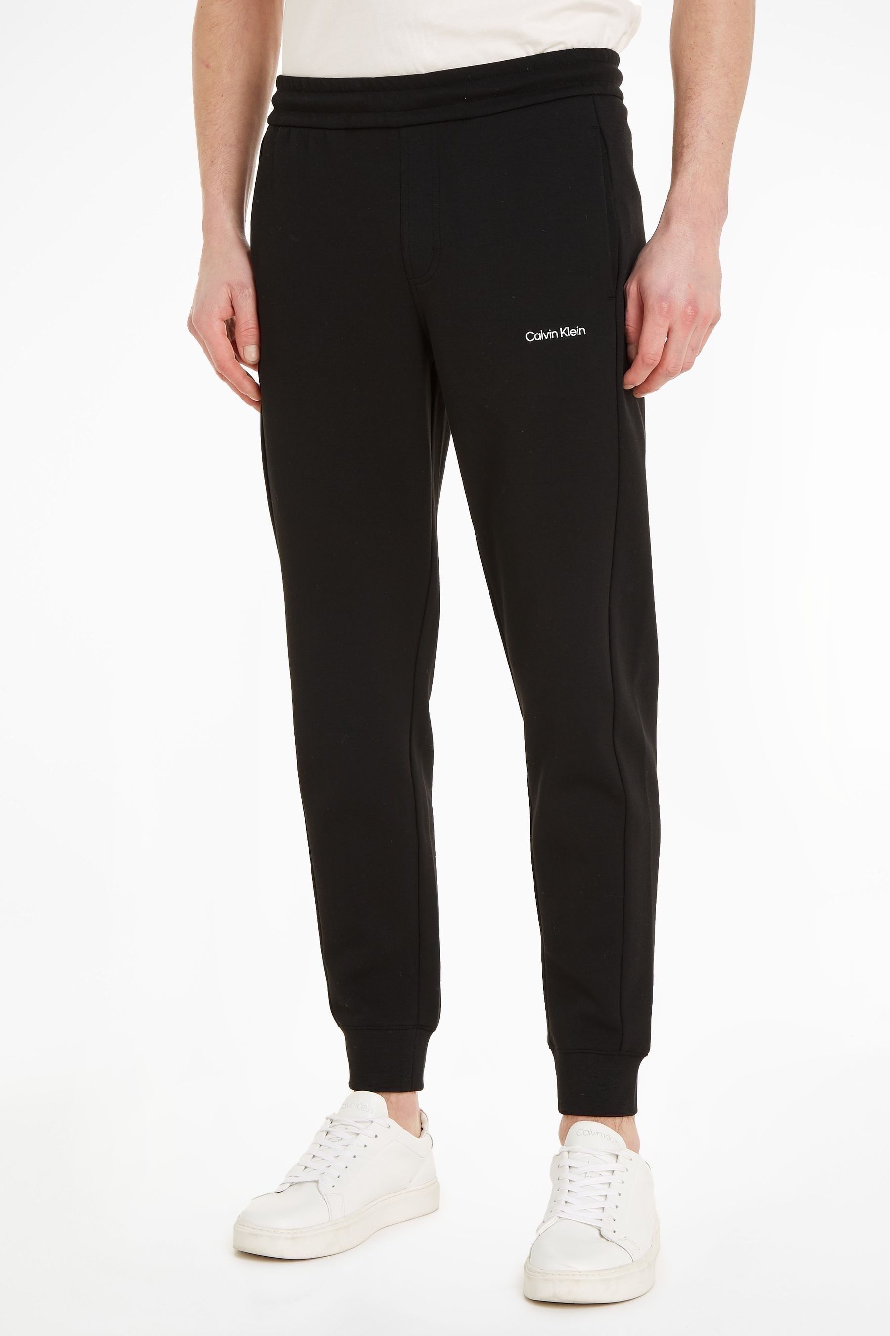 Buy Calvin Klein Black Logo Joggers from Next United Arab Emirates