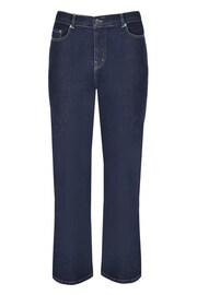 Live Unlimited Curve Petite Blue Boot Cut Comfort Jeans - Image 5 of 5