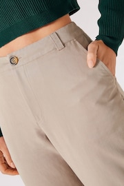 Apricot Brown Soft Twill Chino Trousers - Image 4 of 4