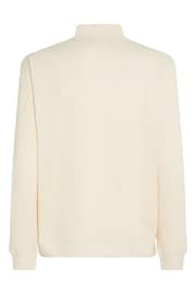 Tommy Hilfiger Cream Half Zip Sweater - Image 5 of 6