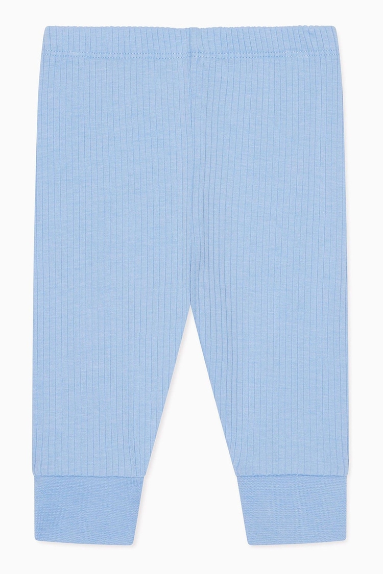 MORI Organic Cotton & Bamboo Kids Blue Pyjama Set - Image 6 of 6