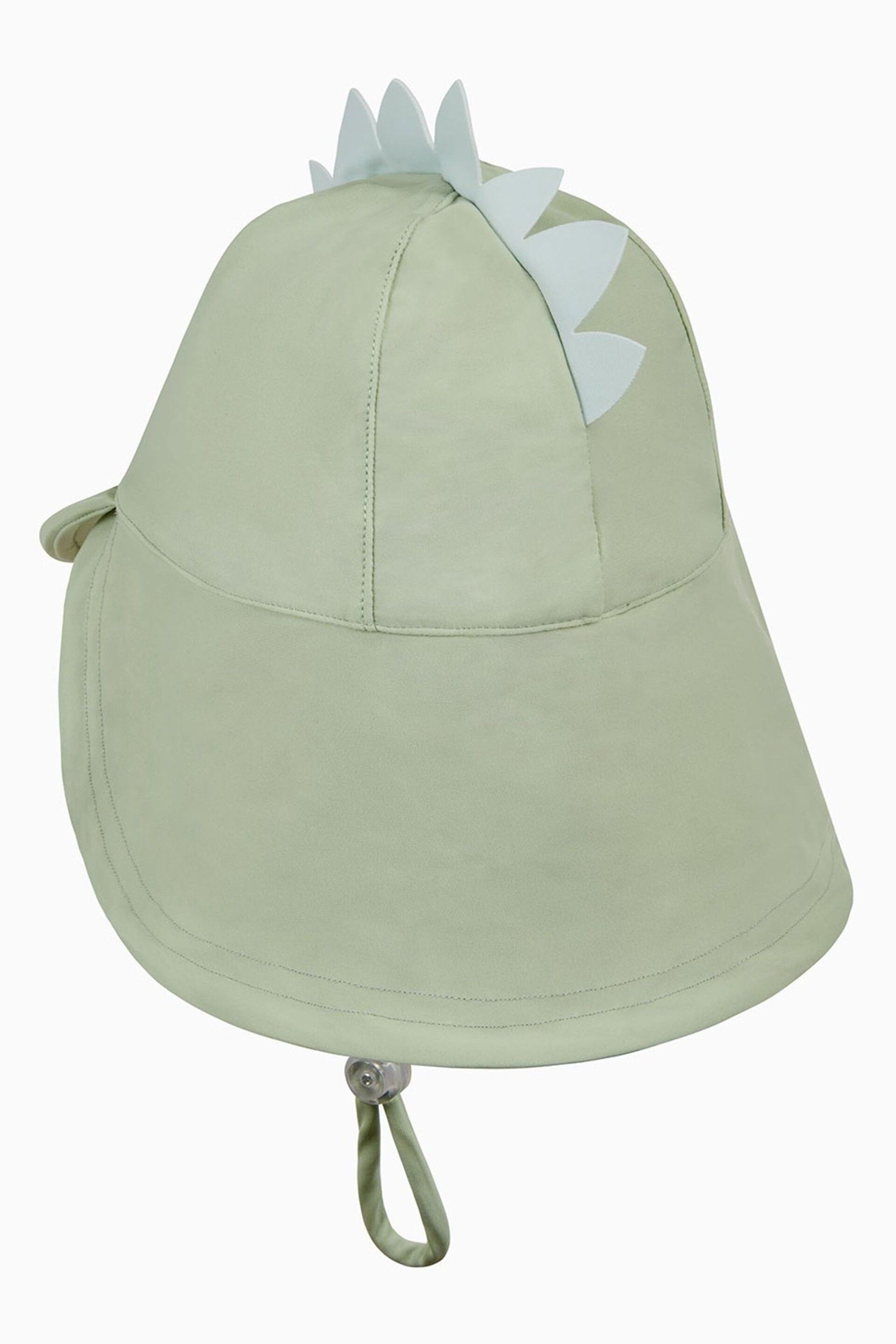 MORI Green Dinosaur Neck Cover Sun Hat - Image 2 of 2