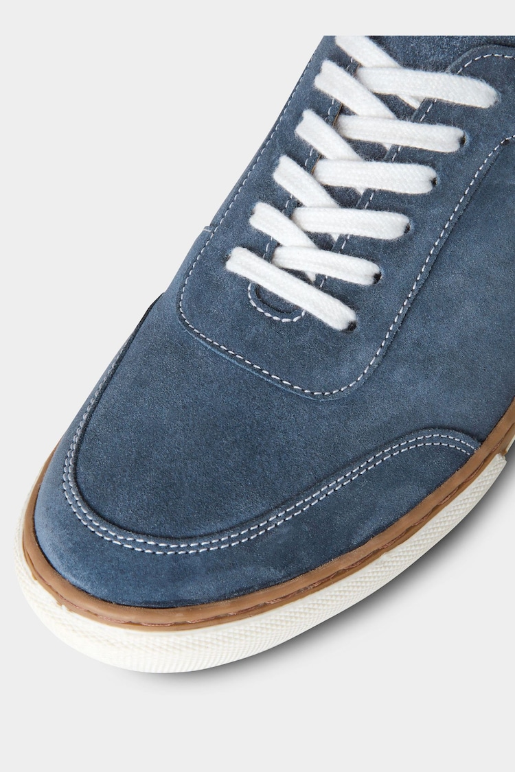 Joe Browns Blue Premium Suede Trainers - Image 5 of 5