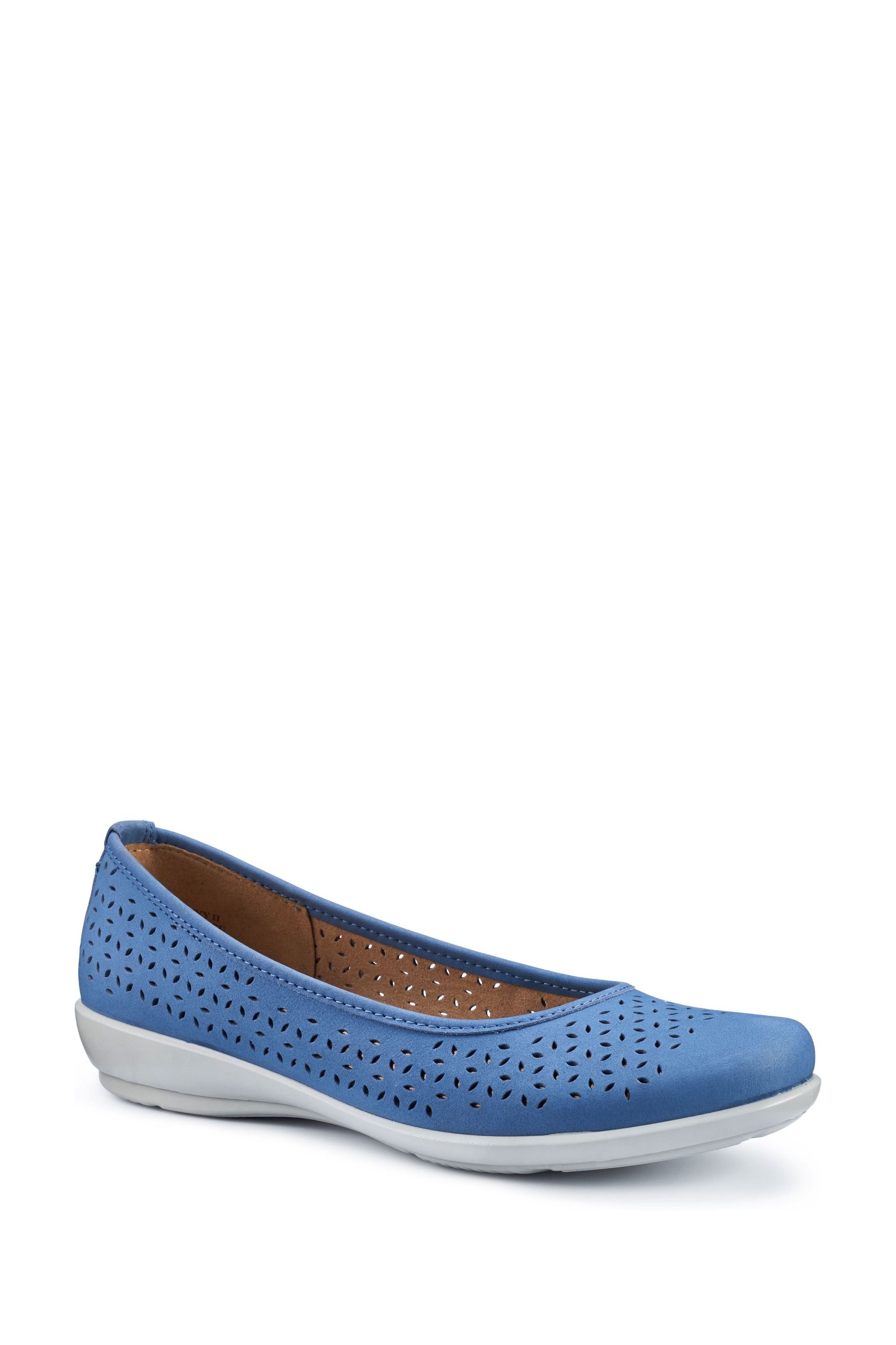 Buy Hotter Blue Regular Fit Livvy II Slip On Shoes from the Next UK online shop