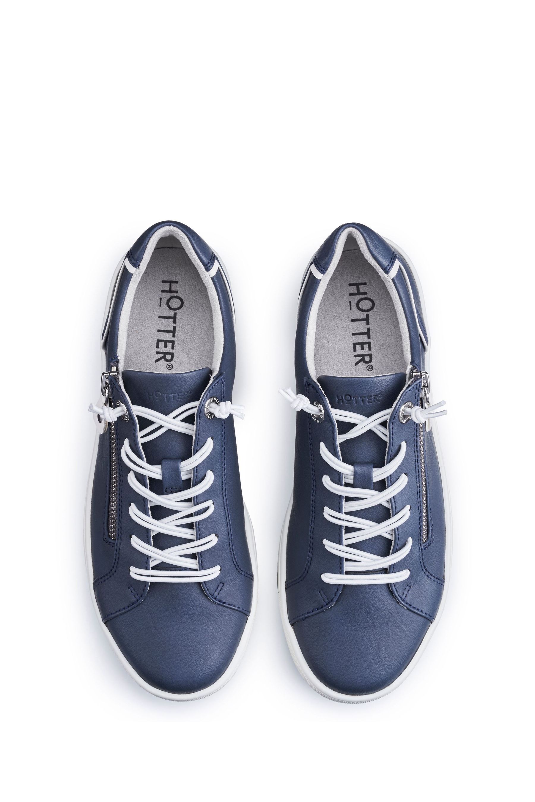 Hotter ladies navy shoes store