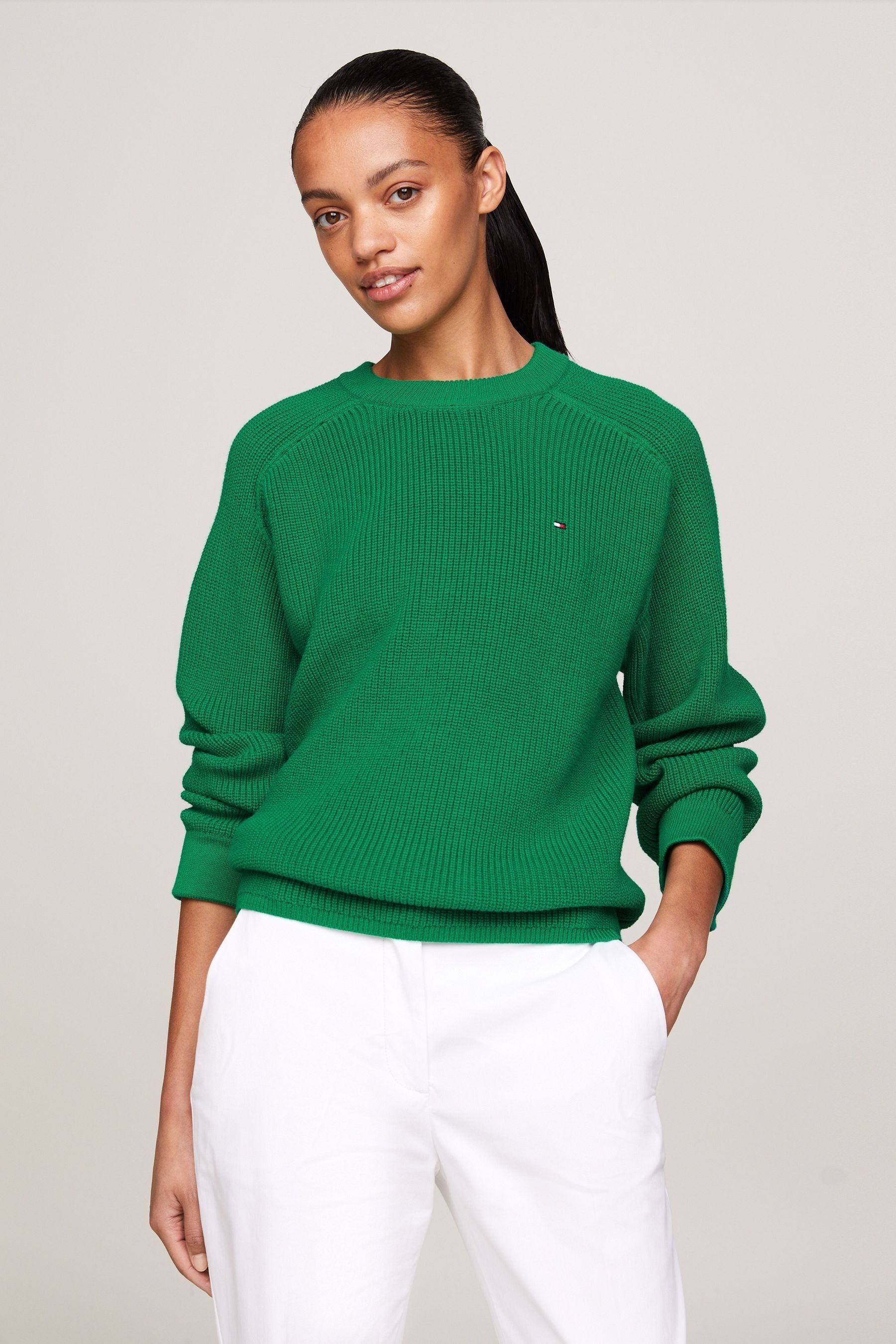 Tommy hilfiger sweater green online