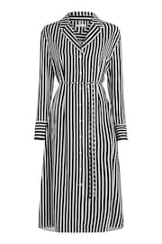 Tommy Hilfiger Blue Stripe Midi Shirt Dress - Image 5 of 7